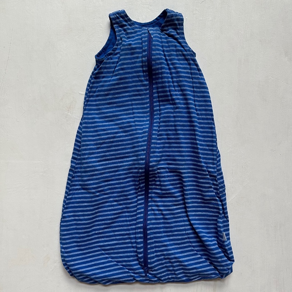 IPlay Baby Organic Cotton Blue Striped Sleep Sack